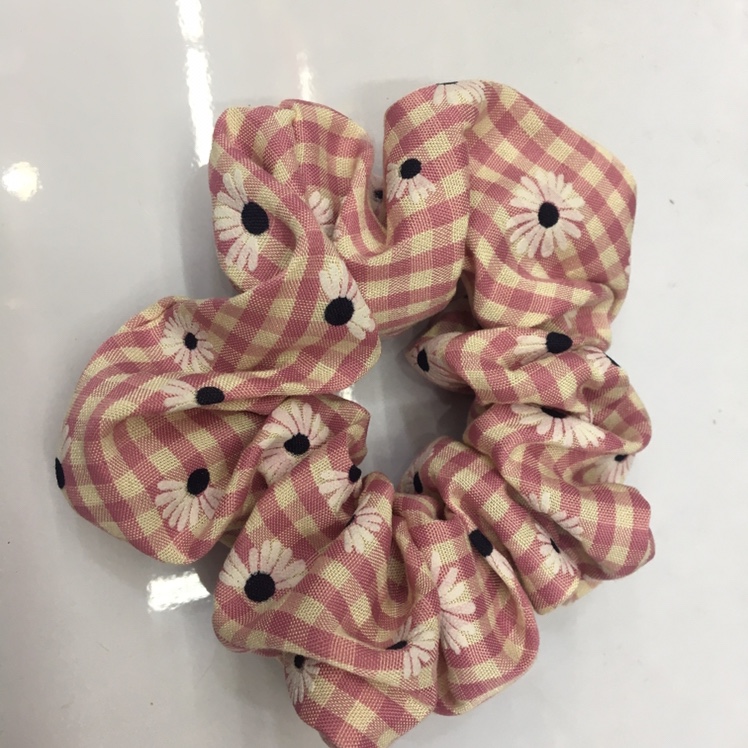 Small Daisy checkered large intestine rings Item Picture