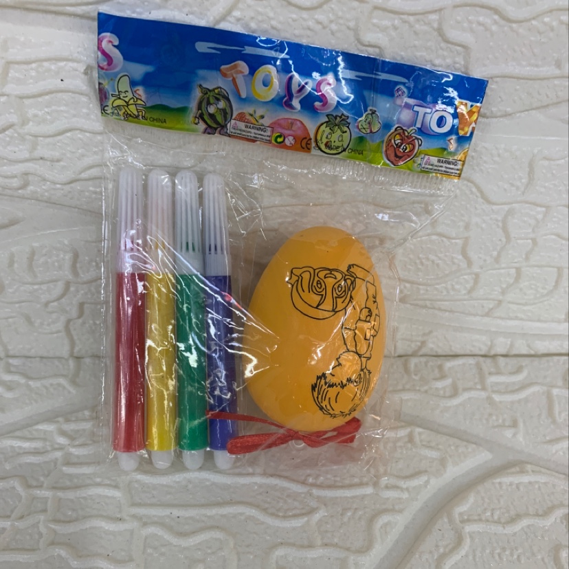 Watercolor pens, Easter eggs, Easter eggs, imitation eggs
