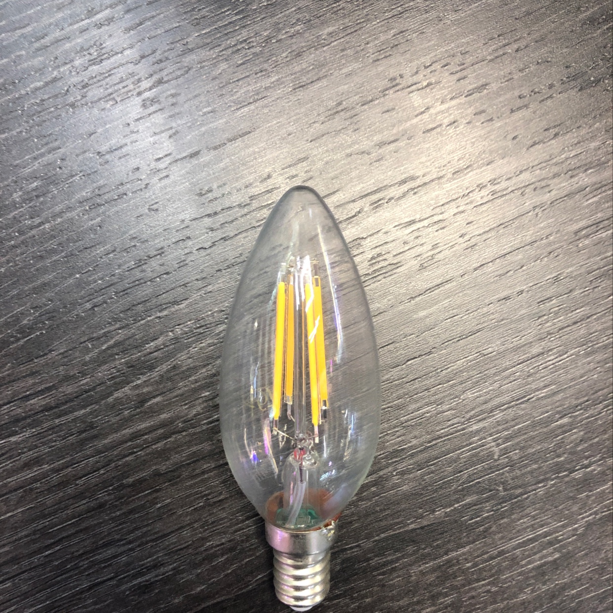 LED灯水晶灯可用 新款高亮E14 4W 钨丝灯尖泡详情图1