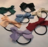 A bag of 20 hand-tied bow leather band hair ties and fresh hair accessories Specification image