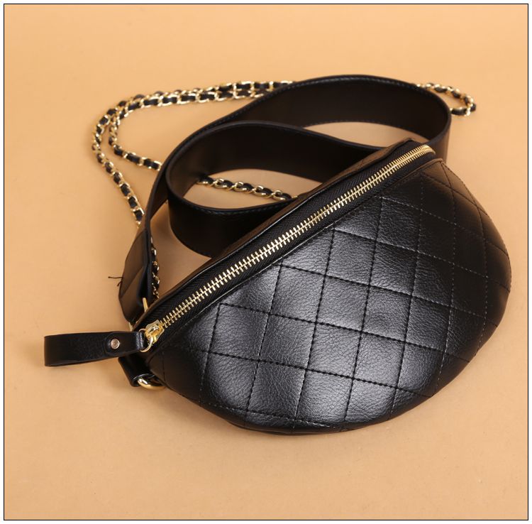 明星网红小香风格子包单肩斜挎包宽肩带百搭小包详情图8