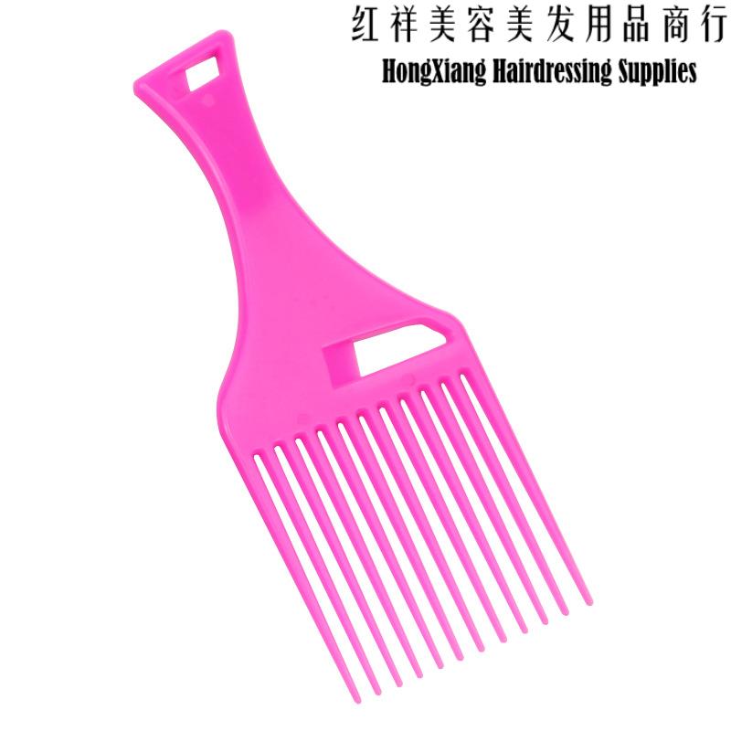 镂空叉梳美妆工具挑发梳打造油头大背头飞机头造型叉梳不伤头皮详情图6