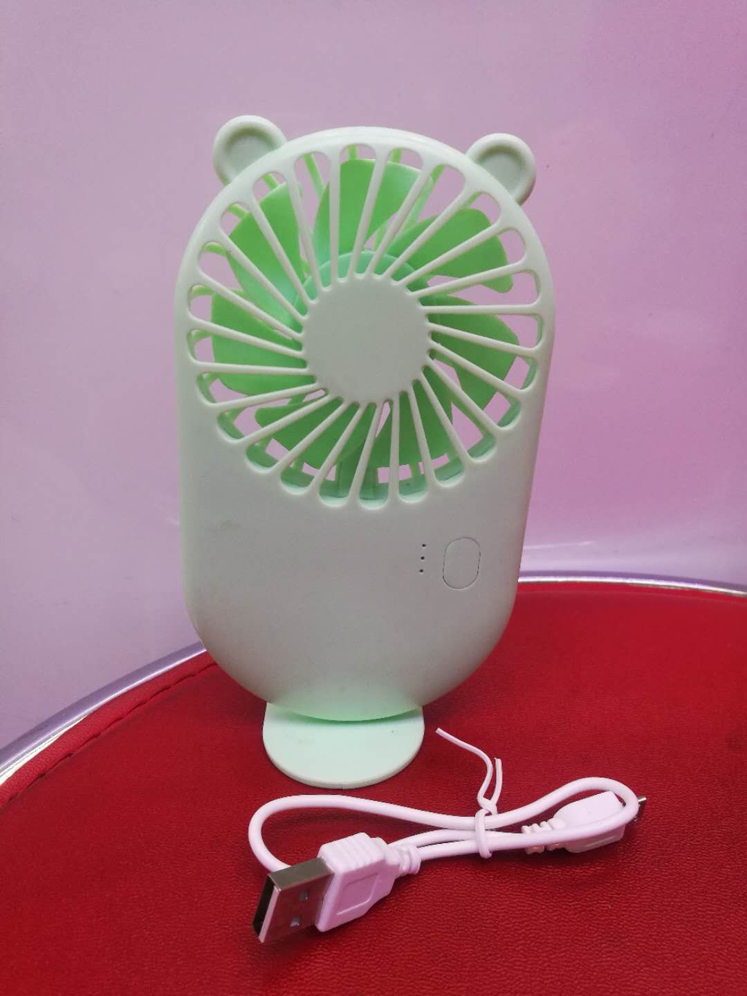 Pocket small fan cell phone holder cloth bag small fan