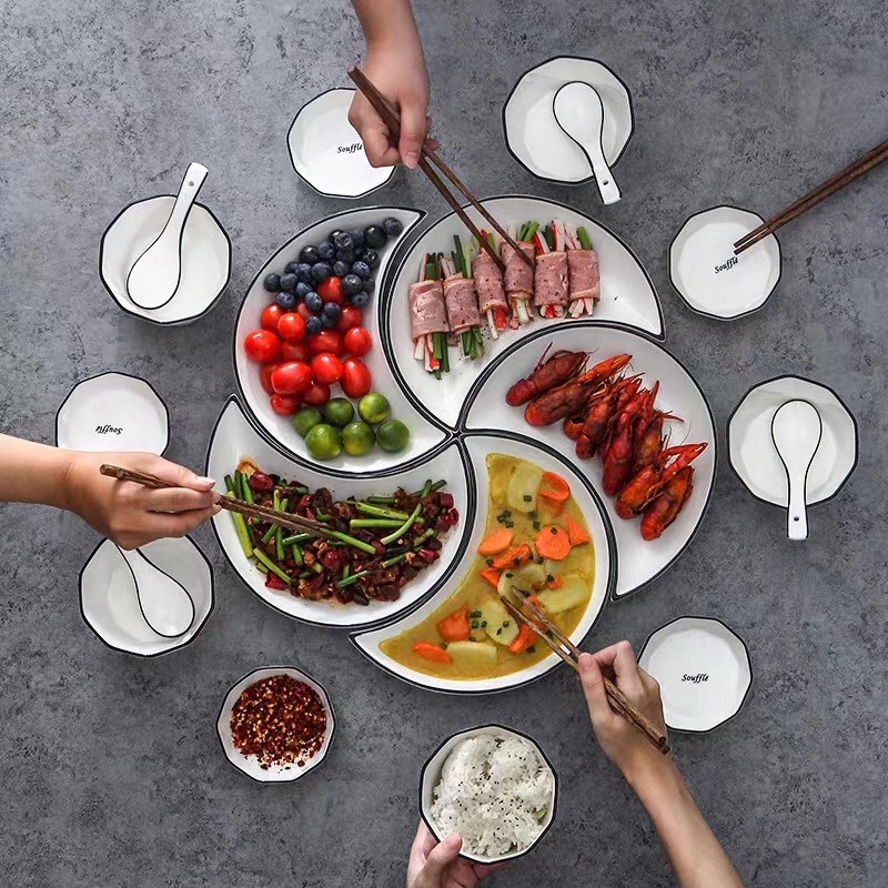 21 pieces of tableware details Picture