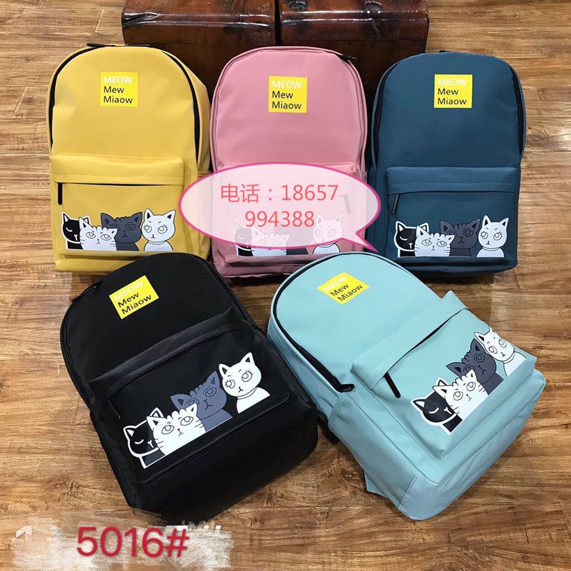 Korean version of the school bag, heat insulation waterproof summer tide tide of men and women nose blood factory direct sales