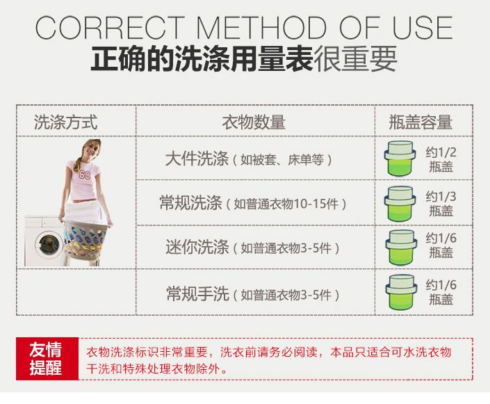 公鸡头马赛香洗衣液 红1500ml详情图3