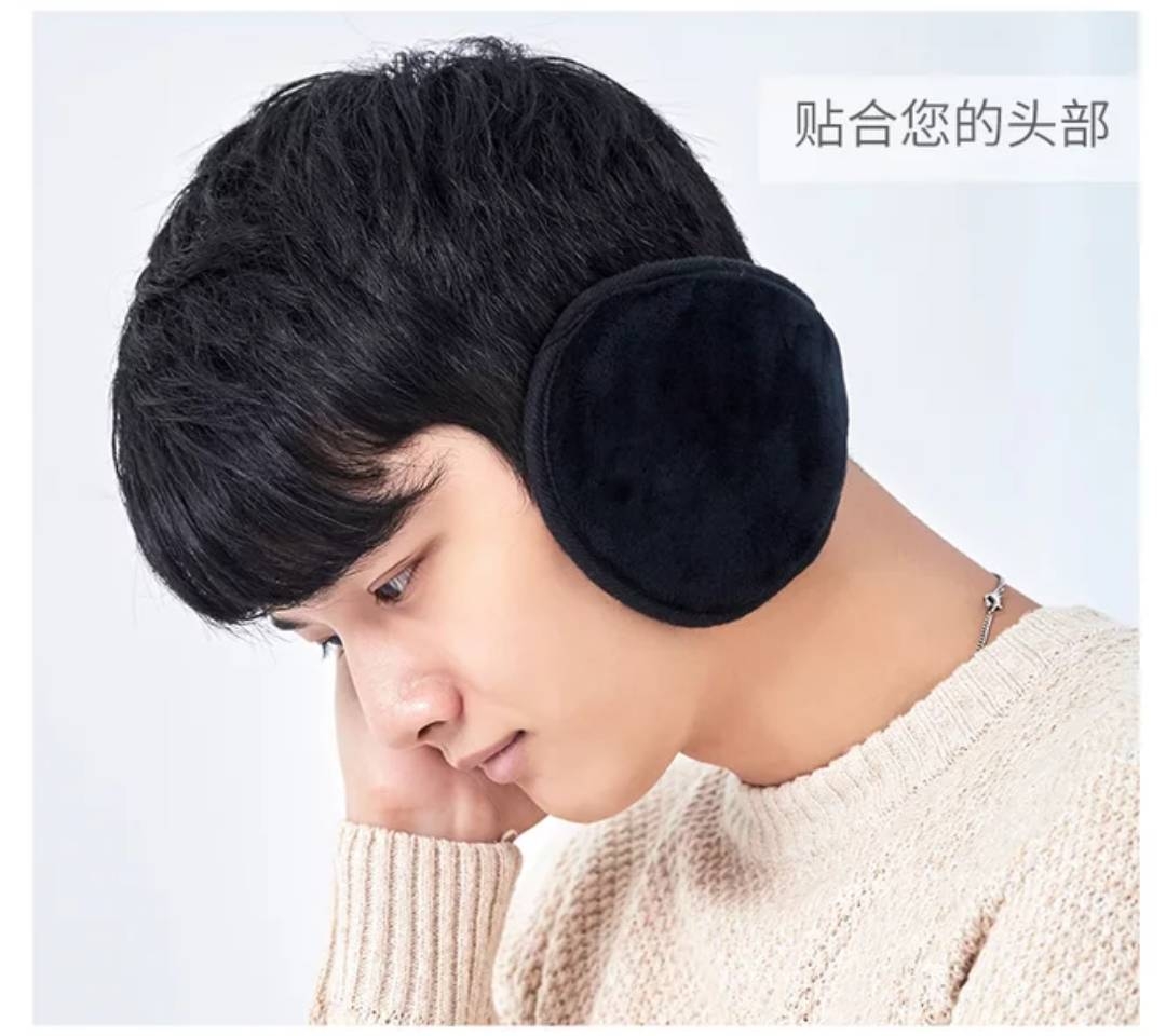 耳罩厂家直销韩版冬季纯色时尚男士加厚耳罩 耳包学生保暖耳罩详情图9