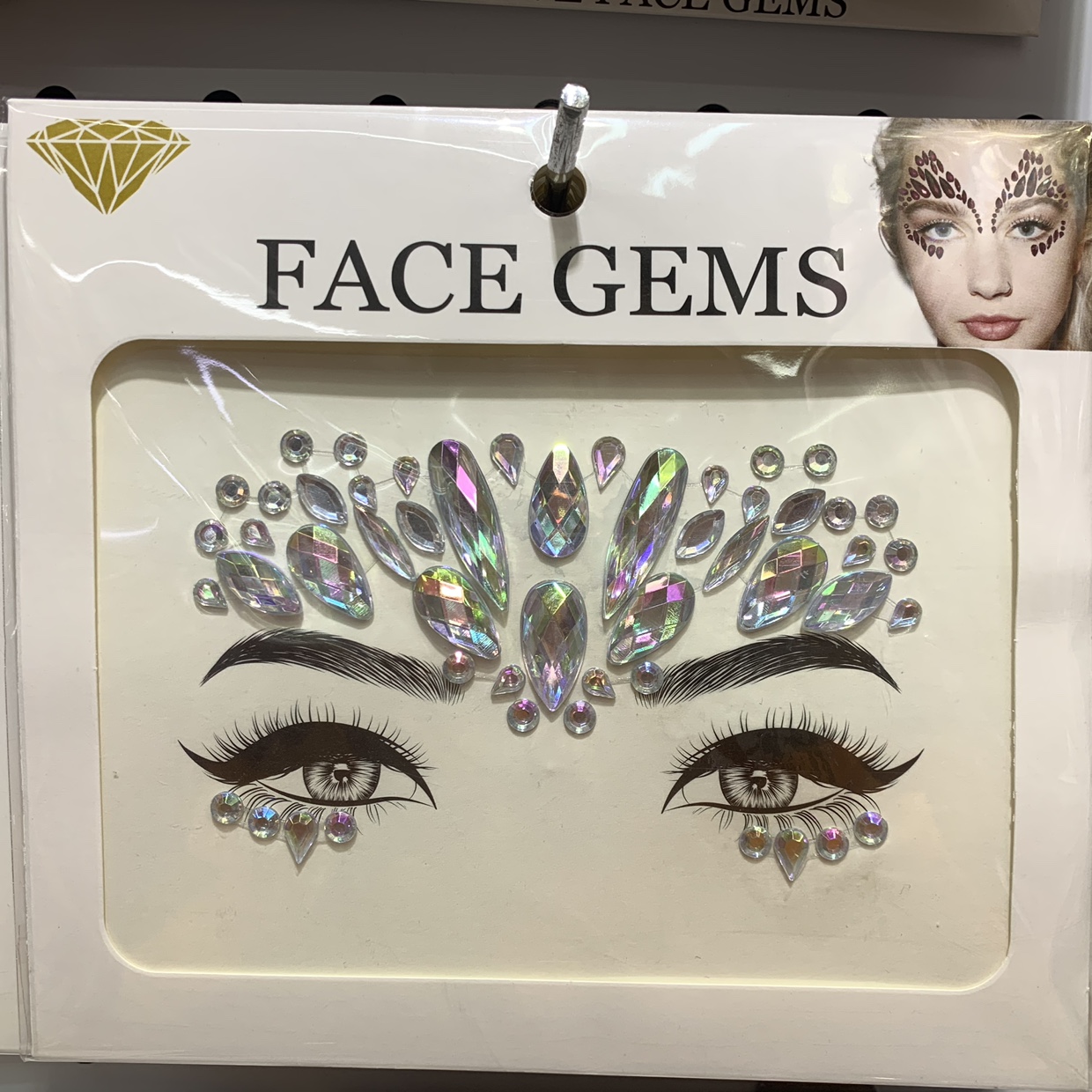 钻石脸贴 脸部钻石贴纸 亚克力贴纸 脸部装饰贴纸
脸贴 贴纸 钻石贴纸 节日脸贴 party钻石脸贴 眉心钻亚克力脸贴详情图6