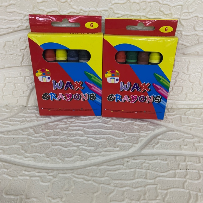 8 color thick crayons, modeling large crayons, new high quality, foreign trade crayons