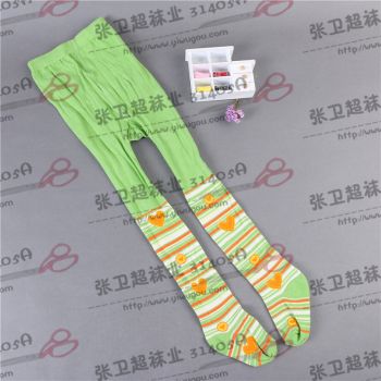 Children's socks spring and summer thin girls' Leggings details Picture