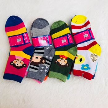 6-8 years old cartoon socks cotton socks