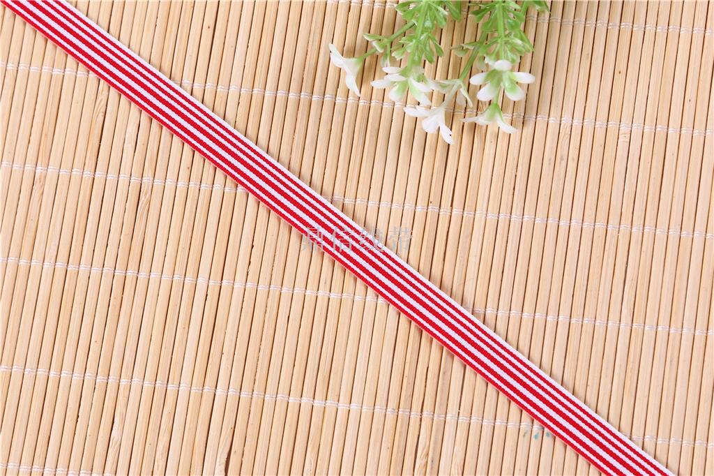 鼎信彩带彩色条纹织带服装箱包辅料DIY手工蝴蝶结礼品礼盒手提袋详情图3