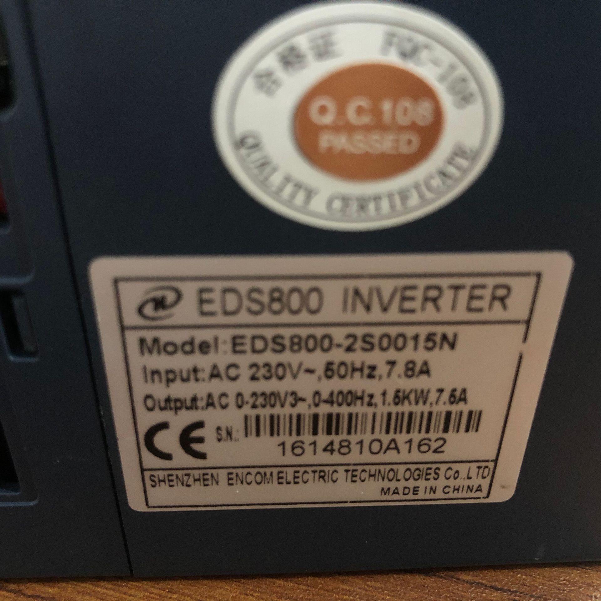 深圳易能牌ENC800变频器多功能无速度传感器矢量控制型变频器详情图2