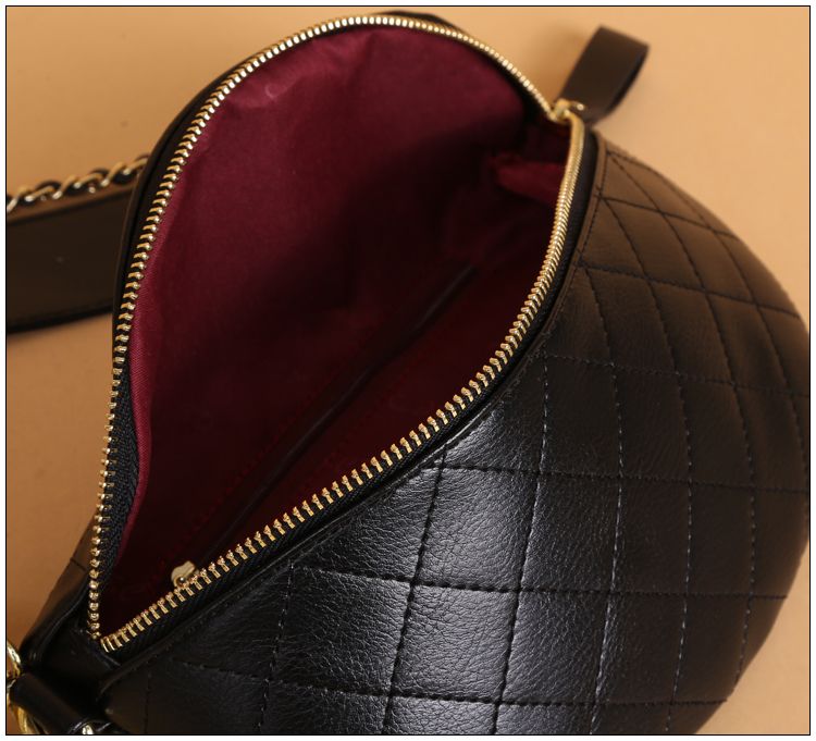 明星网红小香风格子包单肩斜挎包宽肩带百搭小包详情图15