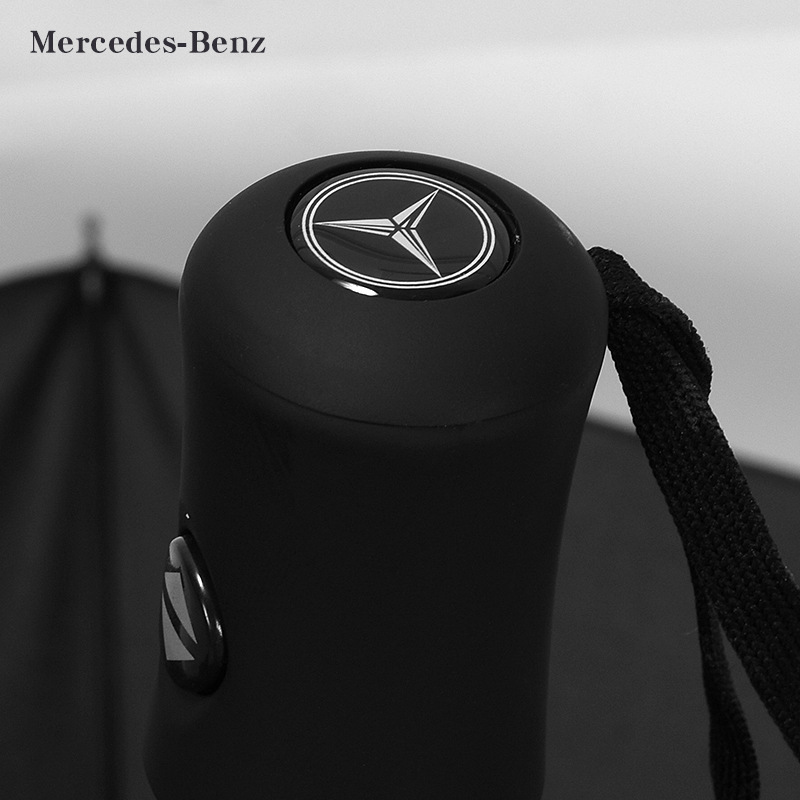 车标伞 创意伞 广告伞 自动伞 三折伞 雨伞详情图7