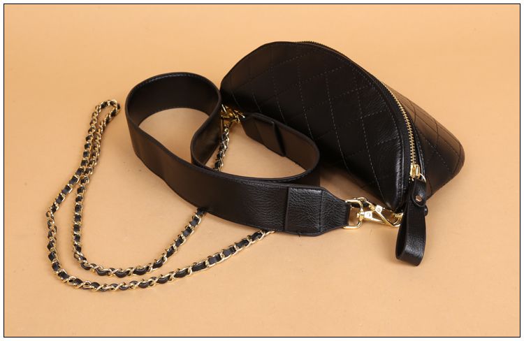 明星网红小香风格子包单肩斜挎包宽肩带百搭小包详情图10