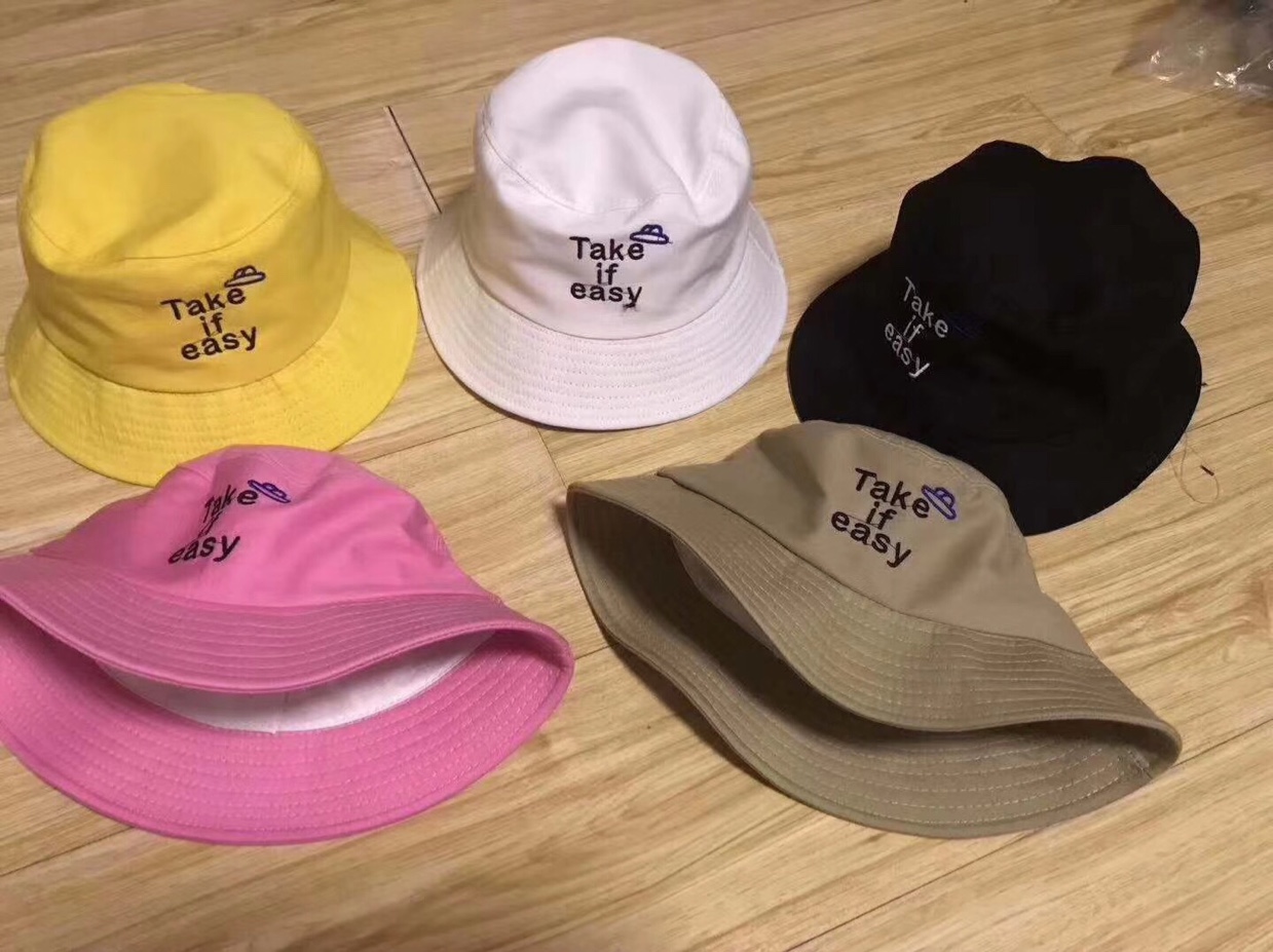 Embroidered fisherman hat summer 2020 new Korean fashion versatile hat female sunshade fisherman hat thumbnail