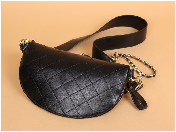 明星网红小香风格子包单肩斜挎包宽肩带百搭小包详情图5