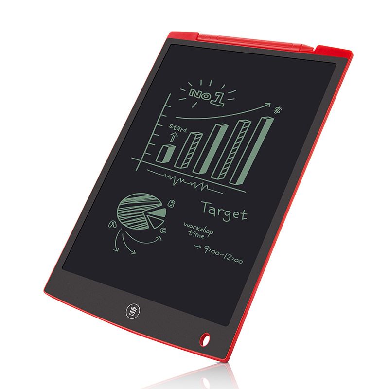 12寸彩色液晶手写板LCD光能电子黑板儿童智能涂鸦绘画板留言板详情图1
