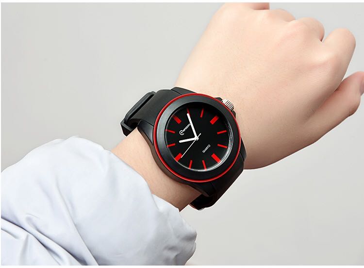 Student watches, male hands, junior high school waterproof quartz electronic watches, male teenagers, boys, children's watches, male trend Specification image