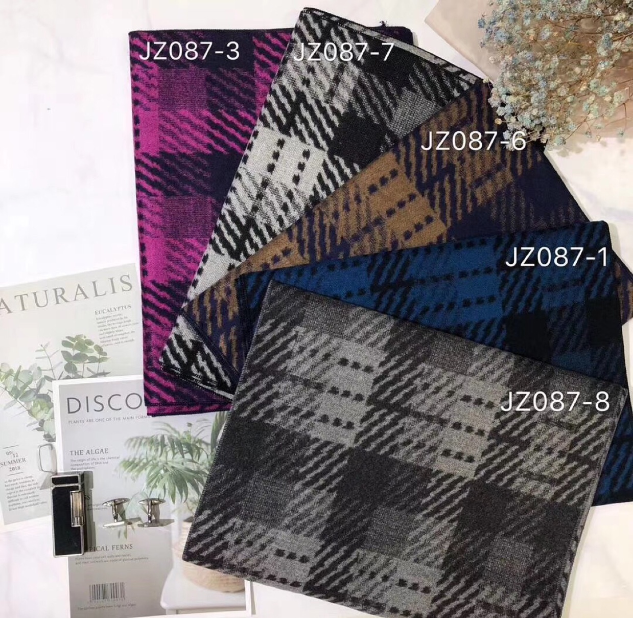 Cotton Men's Scarf ○ 873 undefined