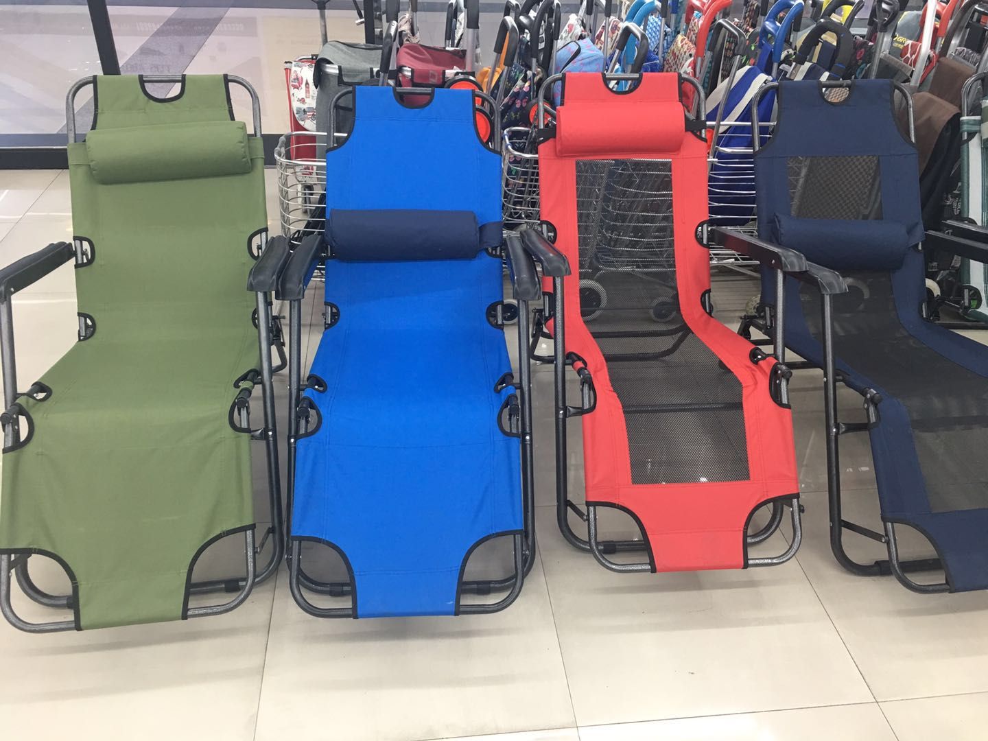 Midday nap chair, folding chair, lounge chair, dual-purpose chair details Picture