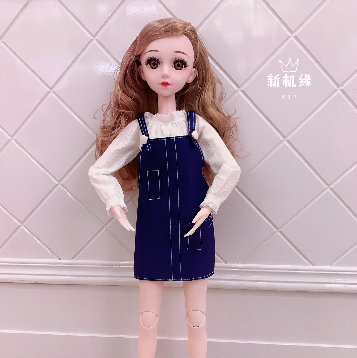 2020 nuevo 22 pulgadas princesa lohee 60cm moda correa vestido muñeca de música