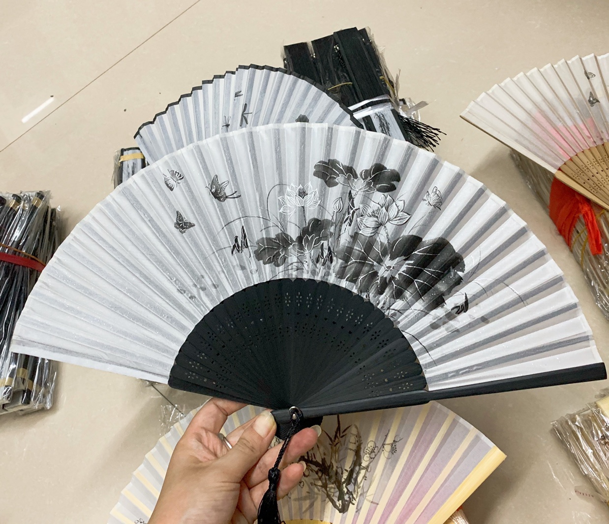 扇子实物图