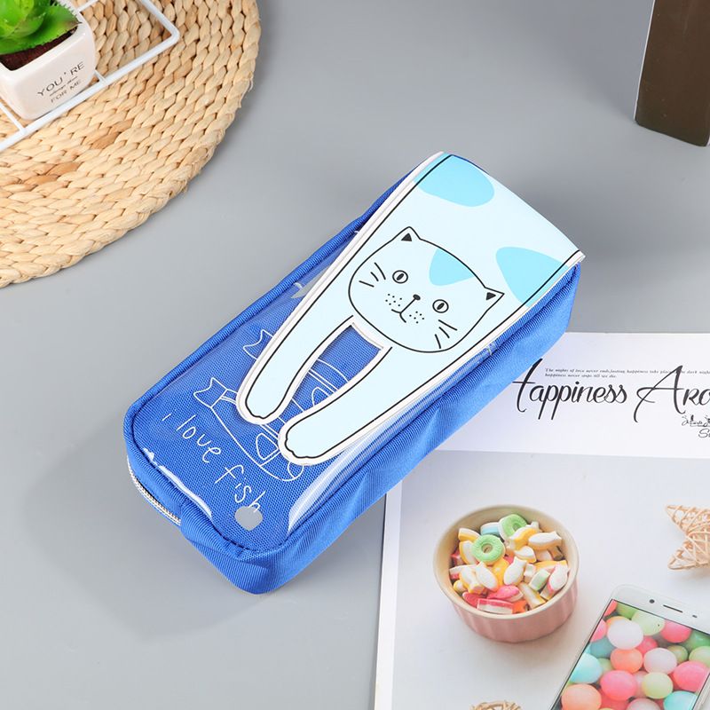 创意卡通/小学生拉链/大容量帆布/学生笔袋/UG-805产品图
