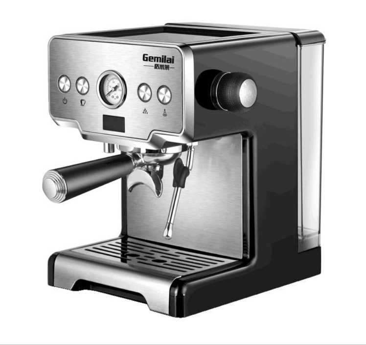 Gemilai格米莱表盘咖啡机 意式半自动咖啡机 制作浓缩咖啡图