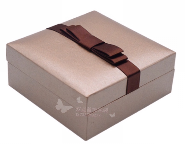 充皮纸特种纸蝴蝶结戒指盒吊坠盒 手镯项链盒 首饰盒礼品盒珠宝盒展示道具..