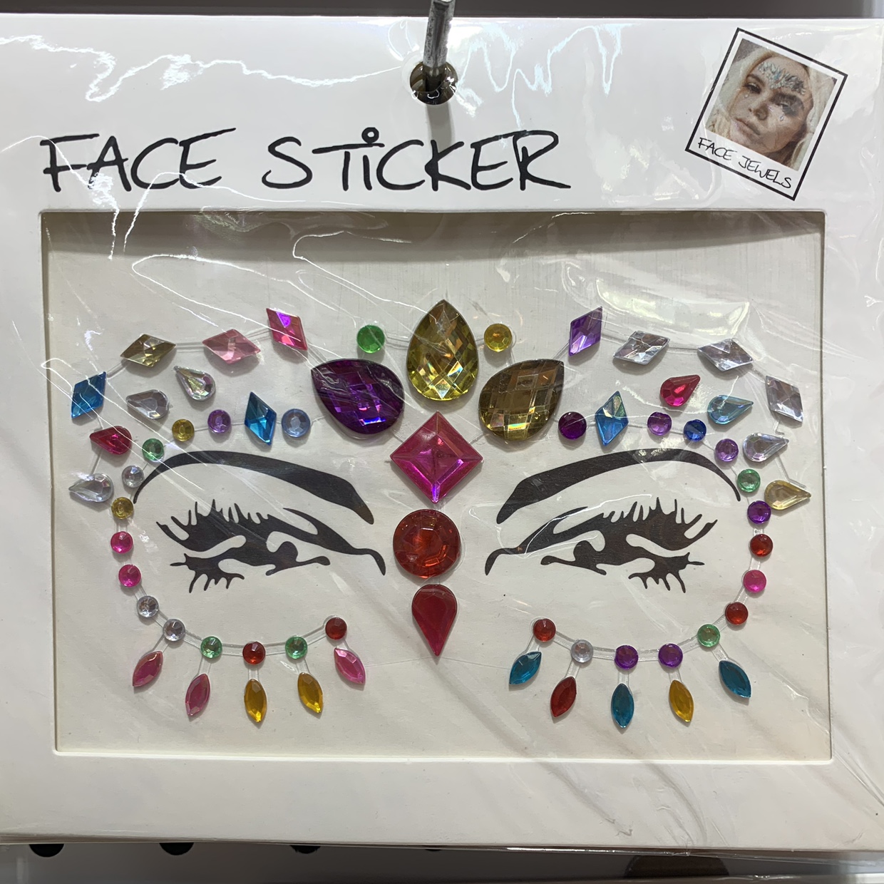 创意贴纸实物图