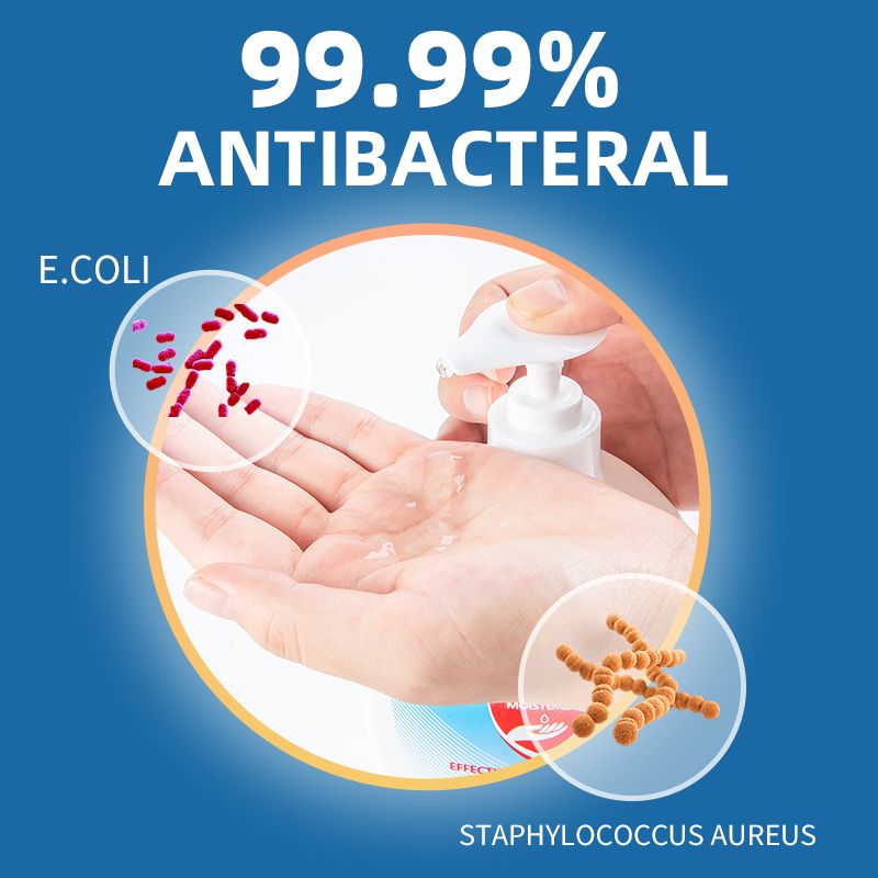 Cross-border foreign trade export 500ml Chinese/English version hand sanitizer with 75% alcohol for sterilization and disinfection manufacturer Specification image