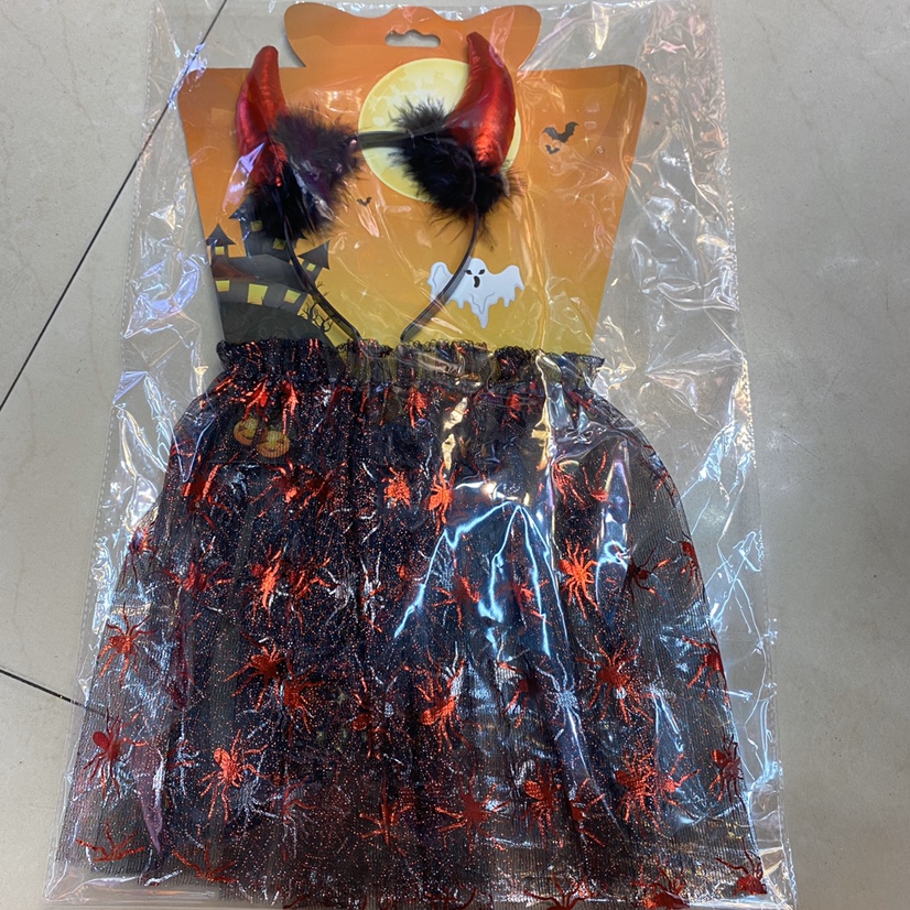 舞会派对狂欢圣诞节日用品 万圣节恶魔套装详情图1