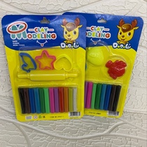 12 color suction card silly putty, modeling silly putty, color putty
