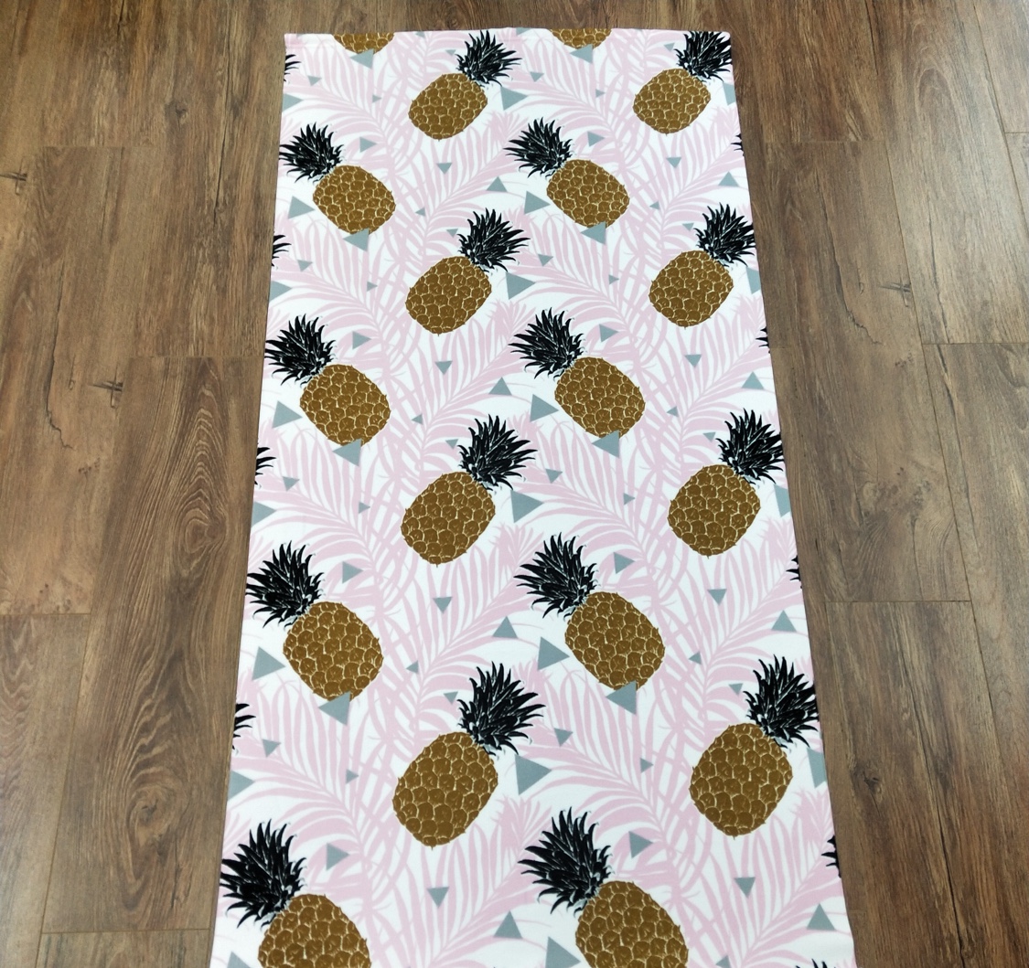 75*150 pineapple rectangular beach towel
