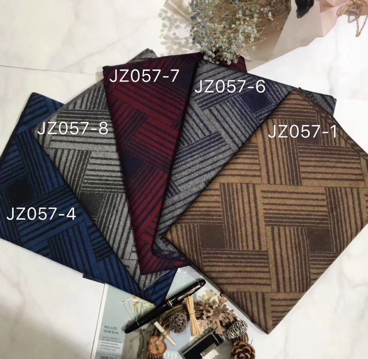 Cotton Men's Scarf ○ 873 undefined