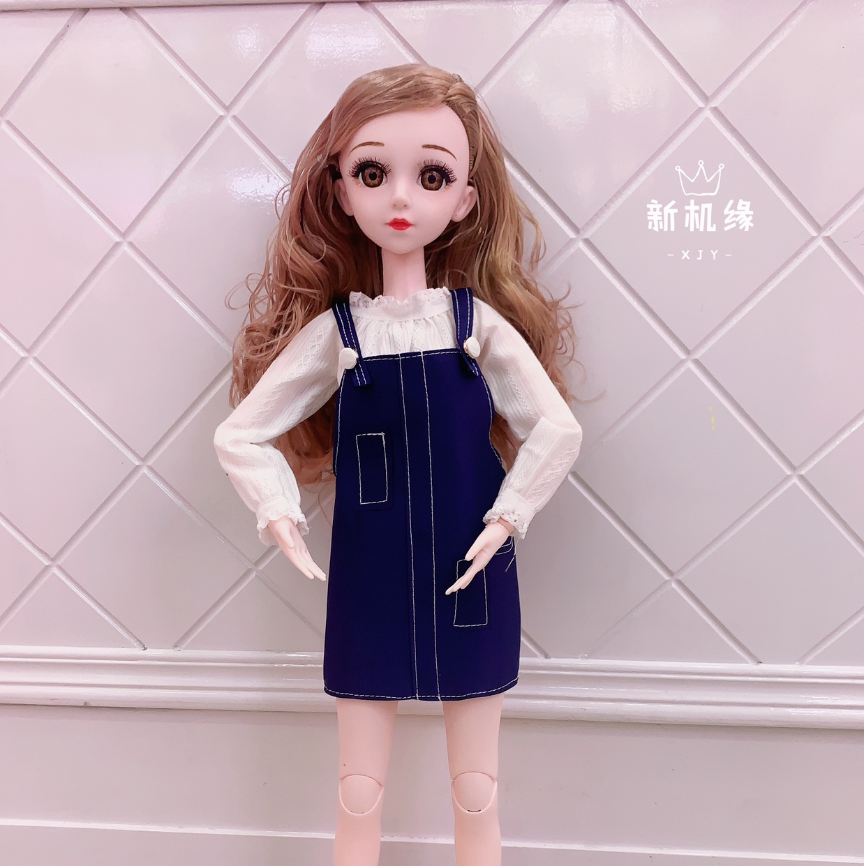 دمية جديدة من طراز 2020، تحمل 22 بوصة من طراز Loxi Loxy، تحمل حزام موديل 60CM details Picture