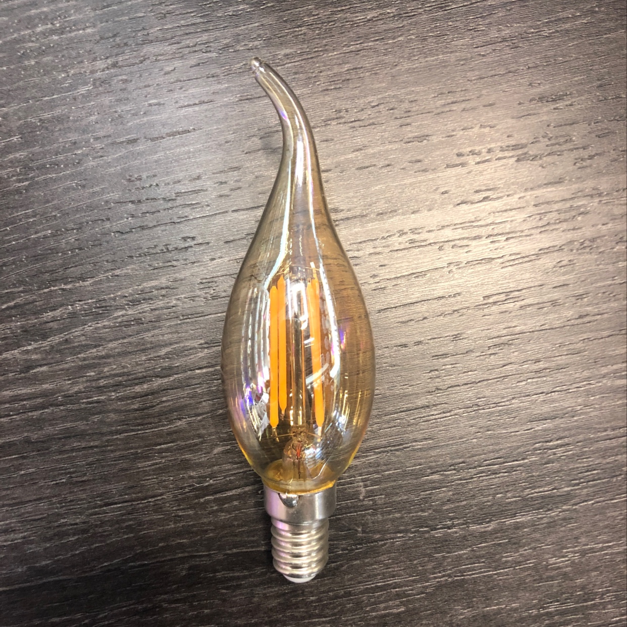 Screw LED household brightness high quality E14 4W tungsten filament lamp pull tail thumbnail