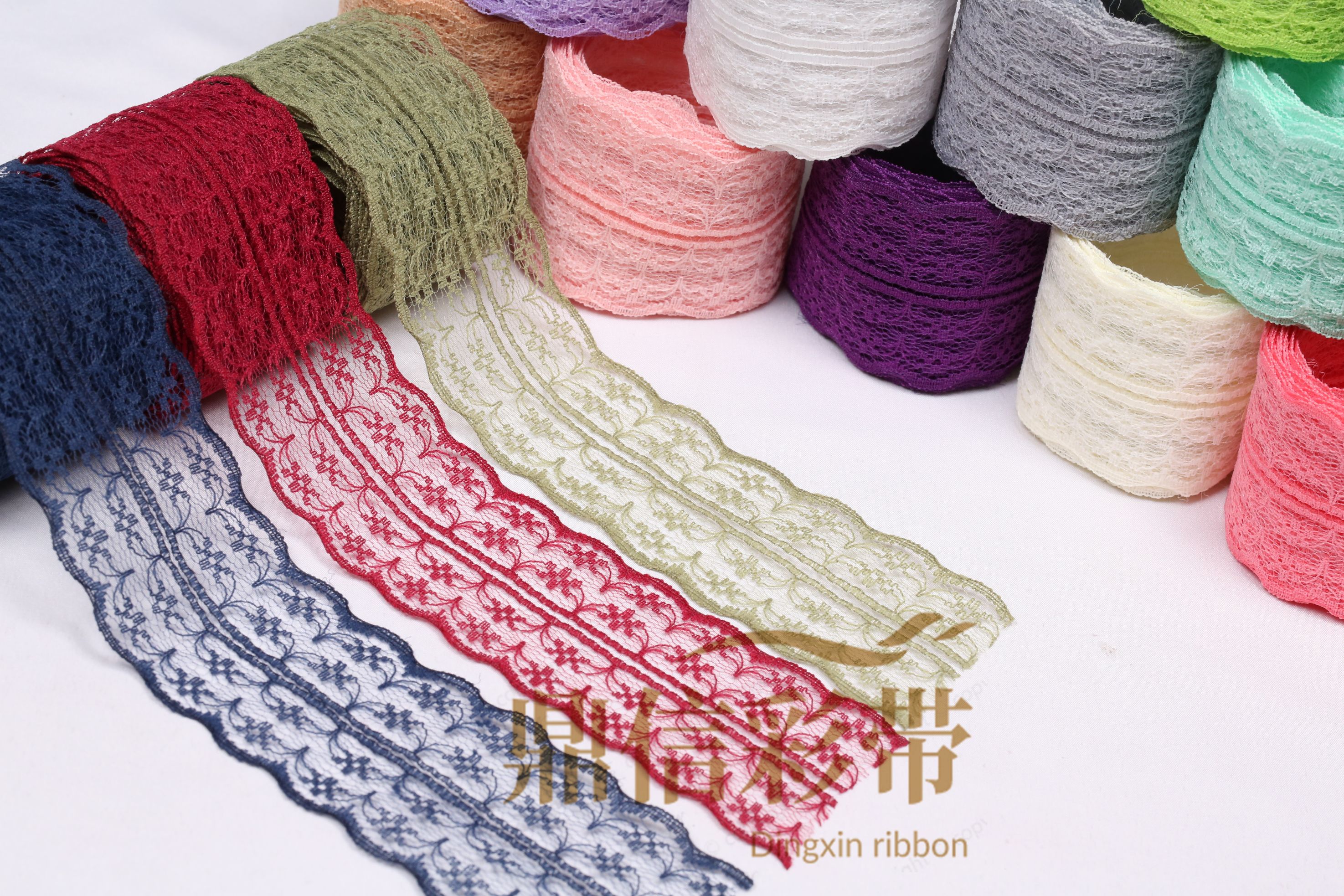 Dingxin Ribbon Lace Lace Ribbon Bow Handmade Diy Ribbon Clothing Accessories Packaging Accessories