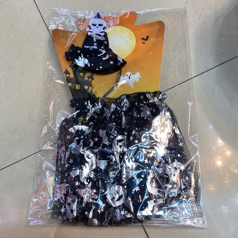 舞会派对狂欢圣诞节日用品 万圣节银色南瓜套装