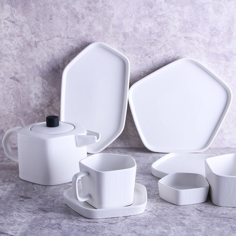 3.5-inch Nordic-style matte ceramic snack plates, flavor plates, pastry plates and afternoon tea plates detail image 2