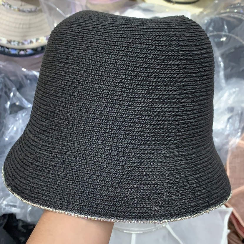 Smooth Plate Bucket Cap Fine Paper Braid Folding Super Soft
