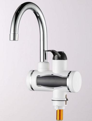 Factory direct sales of fast-heating stainless steel tap water instant heating stainless steel electric hot water faucet for export