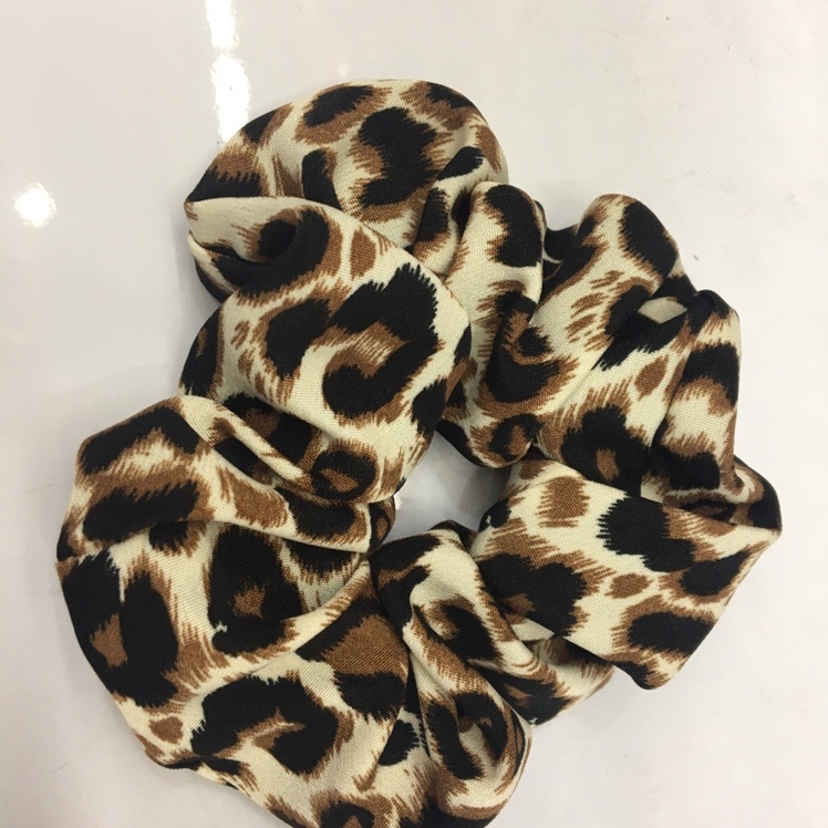 Leopard print series versatile large intestine rings Specification image