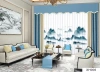 New factory direct sales available for retail and wholesale of card digital best-selling landscape painting curtains Specification image