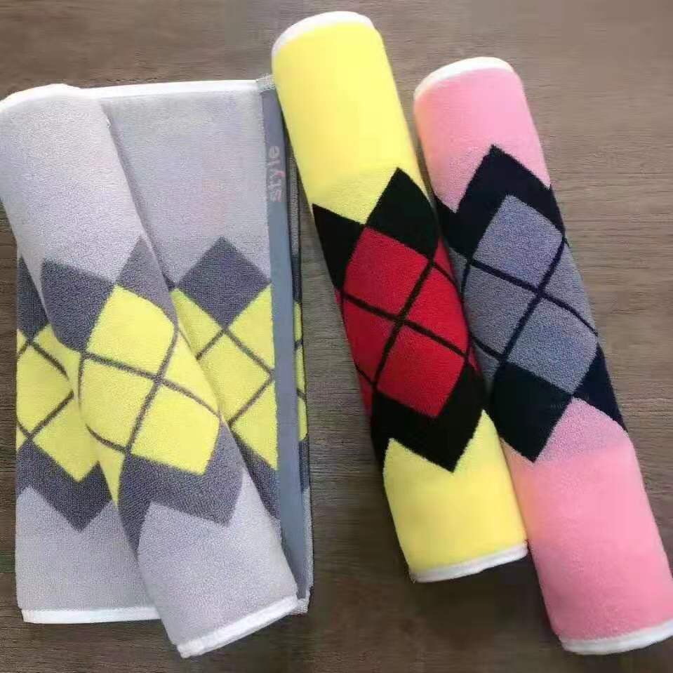 Bright shuttle towel