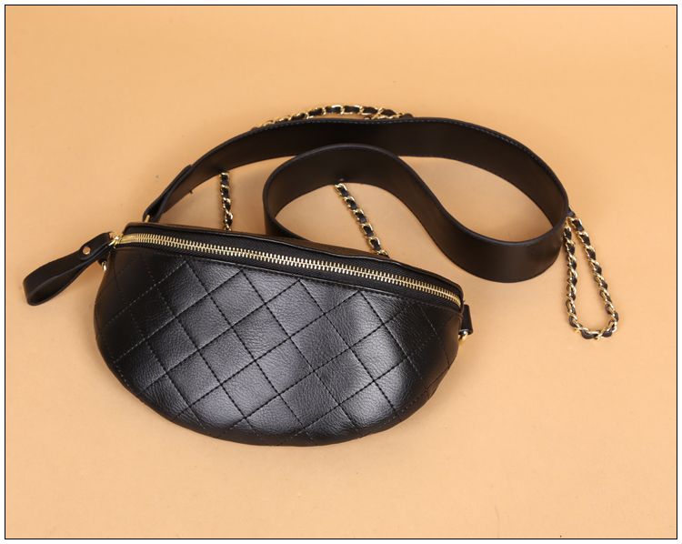 明星网红小香风格子包单肩斜挎包宽肩带百搭小包详情图6