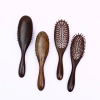 This high-end natural wood, precious wood, and small-leaf red sandalwood needle curling and straightening hair massage meridian airbag comb is the top choice for both gifting and personal use Specification image