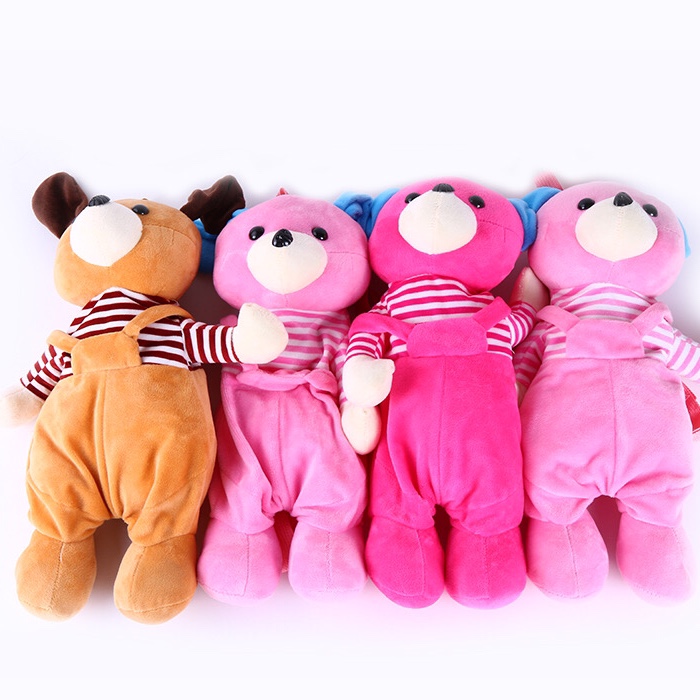 Stuffed toy satchel backpack cartoon satchel backpack bear cartoon satchel backpack student cartoon satchel